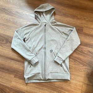 Virus fleece lined zip up jacket, size XS